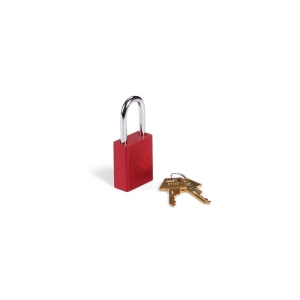 Master Lock Keyed-Alike Aluminum Padlock 1.5" W x 1.75" H - LCK106