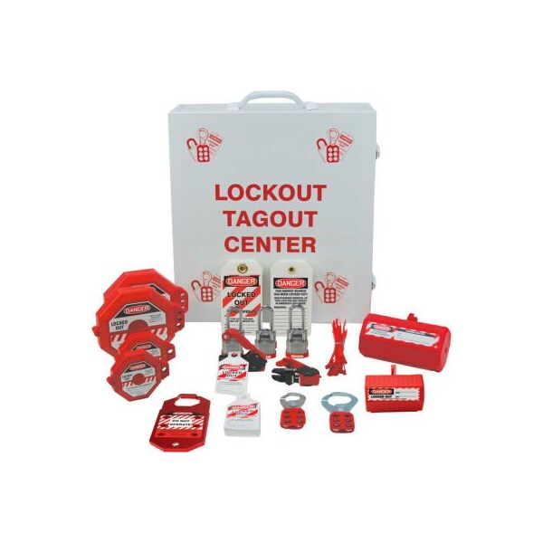 Accuform Accuform Stopout Lockout/Tagout Cabinet Center, Steel - KSK369