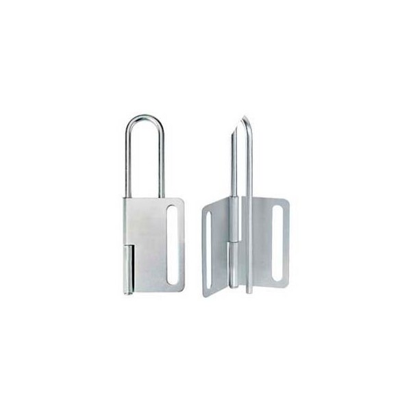 Master Lock Master Lock Lockout Hasp, Heavy Duty Steel, Pry Proof, 1in Jaw Dia. X 2-3/8inW X 6-5/8inL - 419