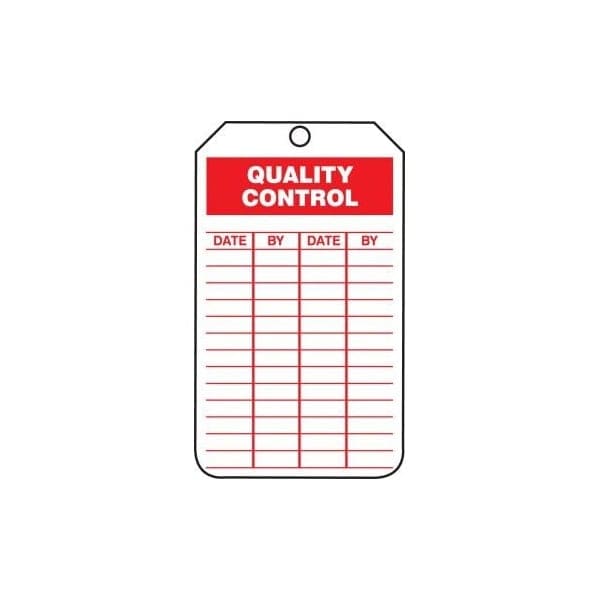 Accuform PF-Cardstock, 3-7/8 in Width, 1/4 in Height, , 25 PK - TRS256CTP