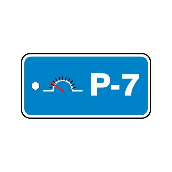 Accuform Caution, Self-Laminating PF-Cardstock, 3-1/4 in Width, 0.3 in Height, , 5 PK - TDF707VPM