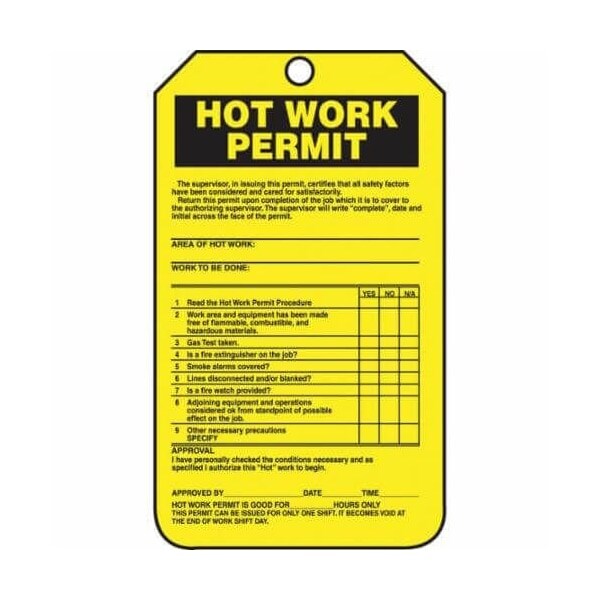 Accuform Adhesive Dura-Poly, 2-1/2 in Width, 0.025 in Height, , 25 PK - TCS361CTP