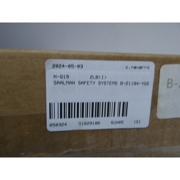 Saalman Safety Systems LOCK-OUT TAG-OUT BOX OTHER LOCKING DEVICE - B-21184-YGS