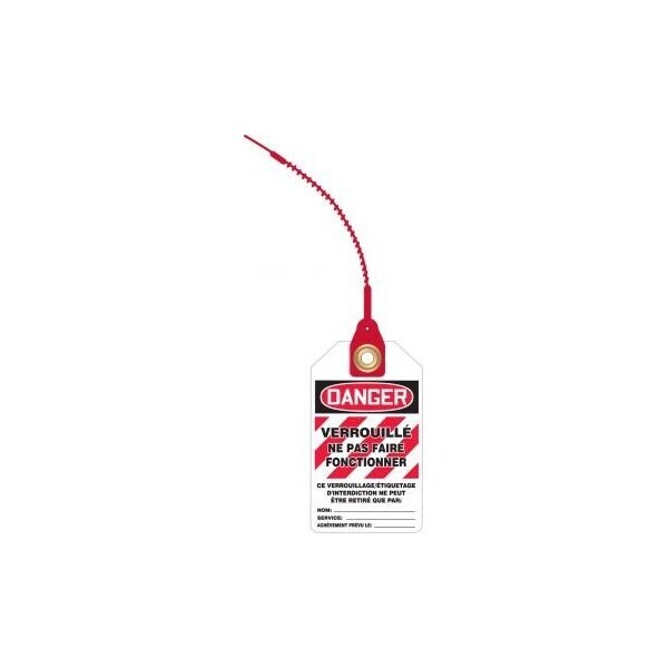 Accuform PF-Cardstock, 3-1/4 in Width, 1/4 in Height, , 10 PK - TAK638