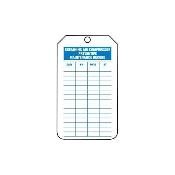 Accuform Danger, Rigid Vinyl, 3 in Width, 0.2 in Height, , 25 PK - TRM104PTP
