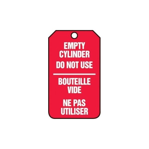 Accuform Danger, RP-Plastic, 3-7/8 in Width, 3/8 in Height, , 5 PK - FBMGT202PTM