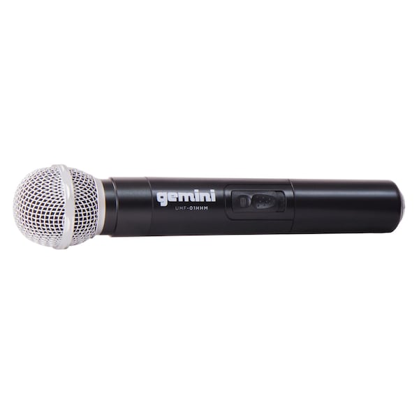 Gemini Single-Channel UHF Microphone System, UHF-01M-F1 - UHF-01M-F1