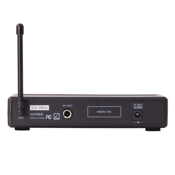 Gemini Single-Channel UHF Microphone System, UHF-01M-F1 - UHF-01M-F1