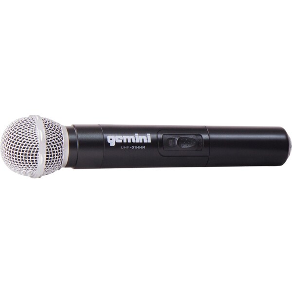 Gemini Single-Channel UHF Microphone System, UHF-01M-F1 - UHF-01M-F1