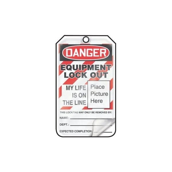 Accuform Adhesive Dura-Poly, 3 in Width, 0.025 in Height, , 5 PK - MLT603LPM