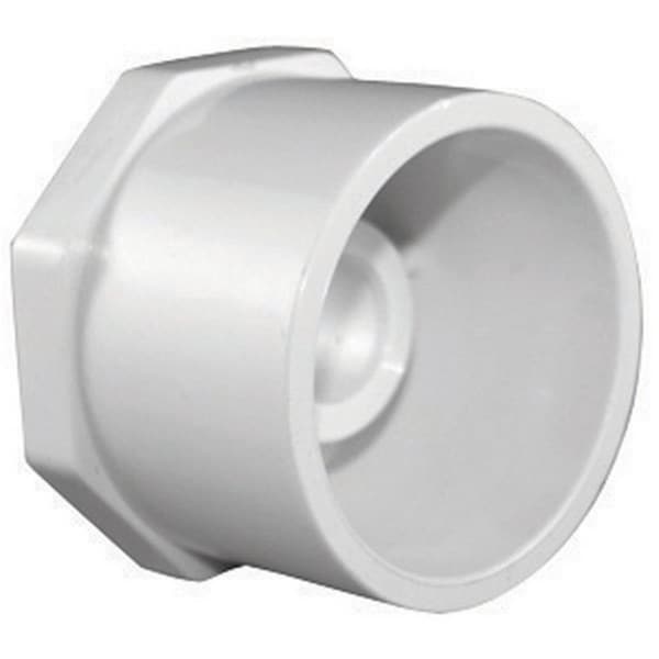 Charlotte Pipe And Foundry PVC 02108 2800 2 x 1 in Pipe Reducing Bushing - 48214