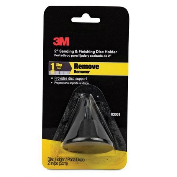 3M 3M Sanding and Finishing Disc Holder, 03051, 2 inch - 7010364781