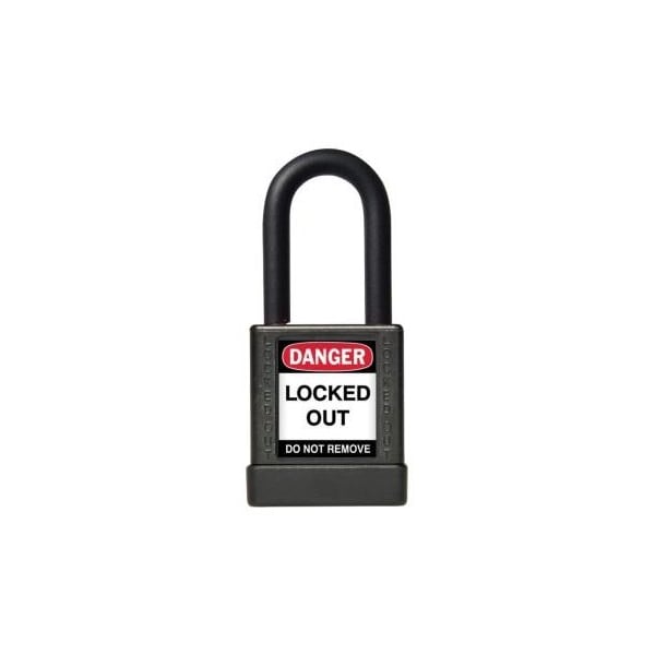 Accuform BRASS BODY PADLOCKS BODY HEIGHT 1 KDL450BK - KDL450BK