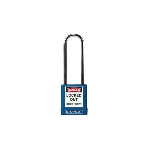 Accuform STOPOUT PLASTIC BODY ALUMINUM KDL893BU - KDL893BU