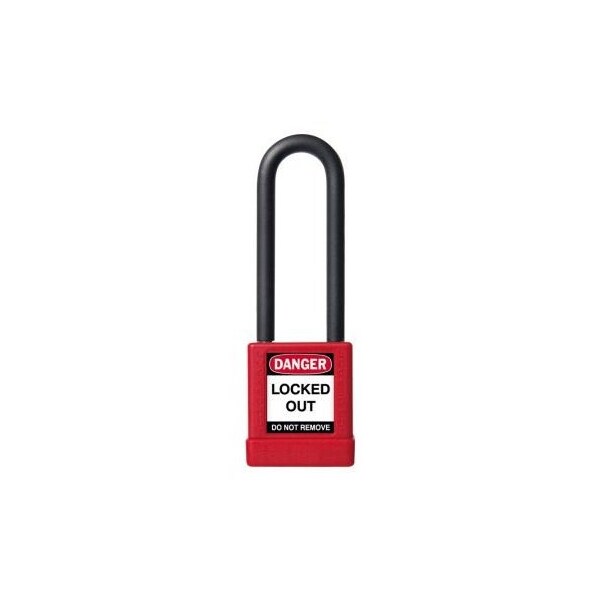 Accuform BRASS BODY PADLOCKS BODY HEIGHT 1 KDL432RD - KDL432RD