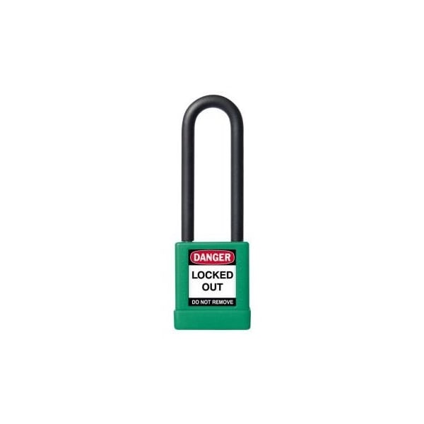 Accuform BRASS BODY PADLOCKS BODY HEIGHT 1 KDL452GN - KDL452GN