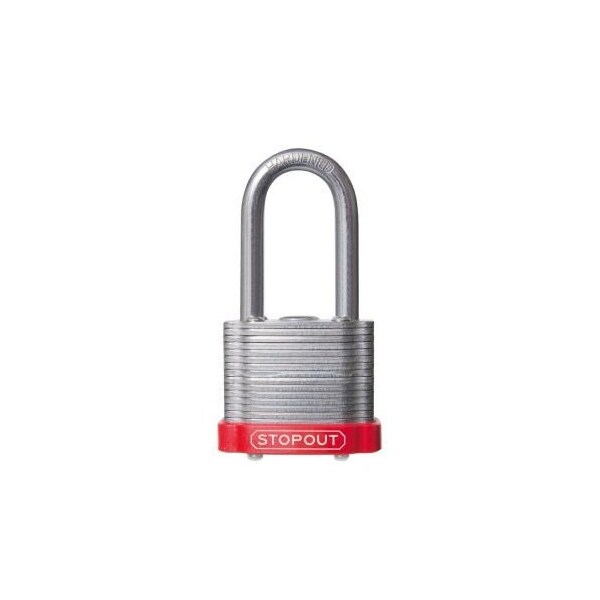 Accuform STOPOUT LAMINATED STEEL PADLOCKS KDL944RD - KDL944RD