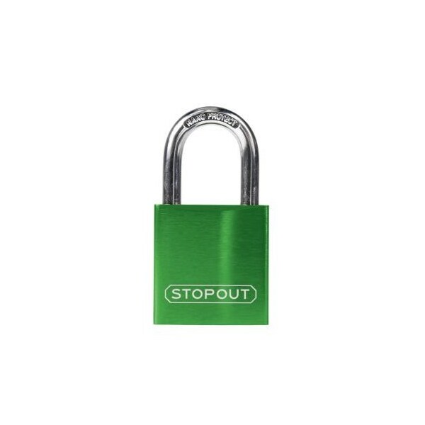 Accuform STOPOUT ANODIZED ALUMINUM KDL671GN - KDL671GN
