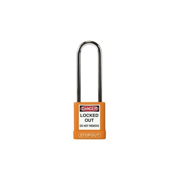 Accuform STOPOUT PLASTIC BODY ALUMINUM KDL883OR - KDL883OR