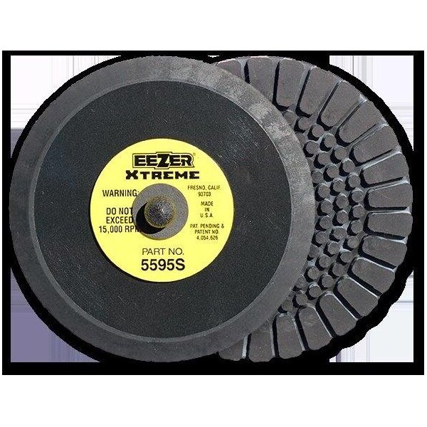 Eezer Products 5in PSA Heavy Duty Backup Pad, Soft Edge, 5/16x24 Male Thread - 5595S