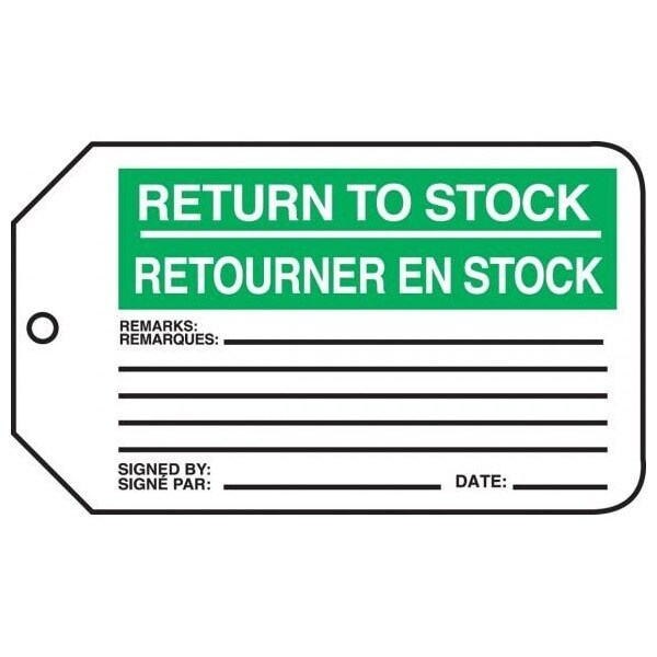 Accuform Danger, PF-Cardstock, 3-1/4 in Width, 1/4 in Height, , 5 PK - TCF410PTM