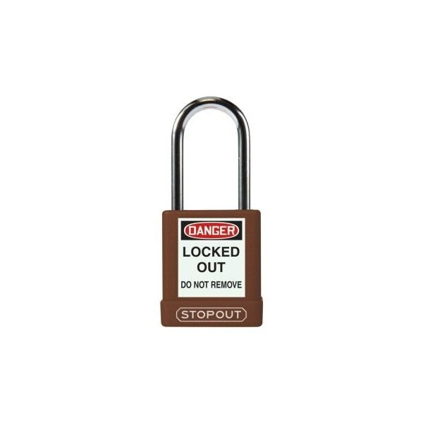 Accuform STOPOUT PLASTIC BODY ALUMINUM KDL820BR - KDL820BR