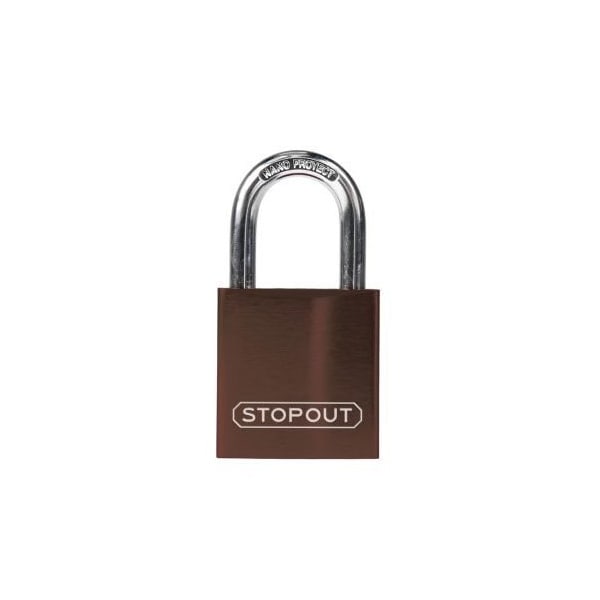 Accuform STOPOUT ANODIZED ALUMINUM KDL693BR - KDL693BR