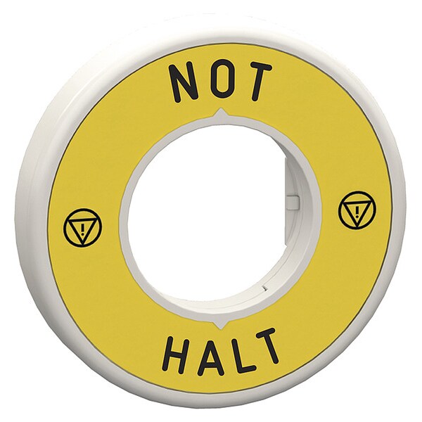 Schneider Electric Legend Ring, Plastic, 9.3 mm Width, 60 mm Height - ZBY9W2M230