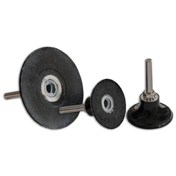 Continental Abrasives 3" Quick Change Style Rubber Holder with 1/4" Shank - Q-3HLDR