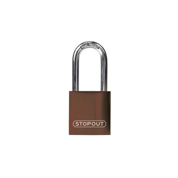 Accuform STOPOUT ANODIZED ALUMINUM KDL683BR - KDL683BR