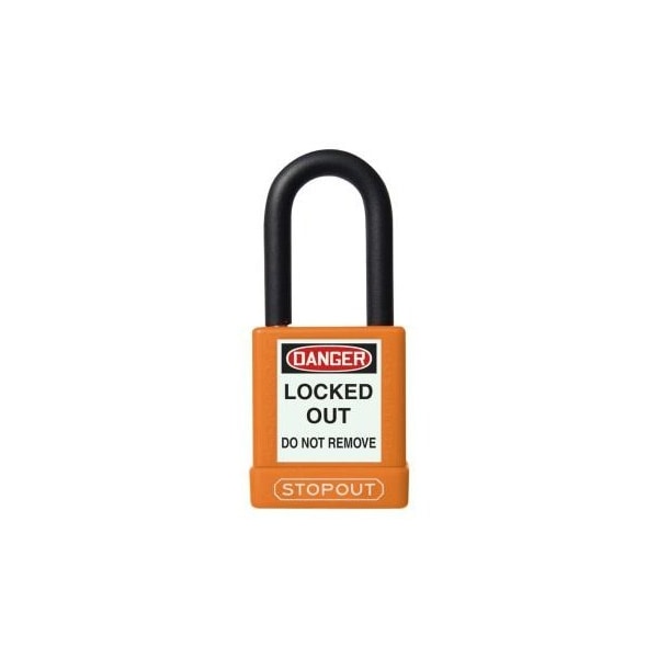 Accuform STOPOUT PLASTIC BODY ALUMINUM KDL723OR - KDL723OR