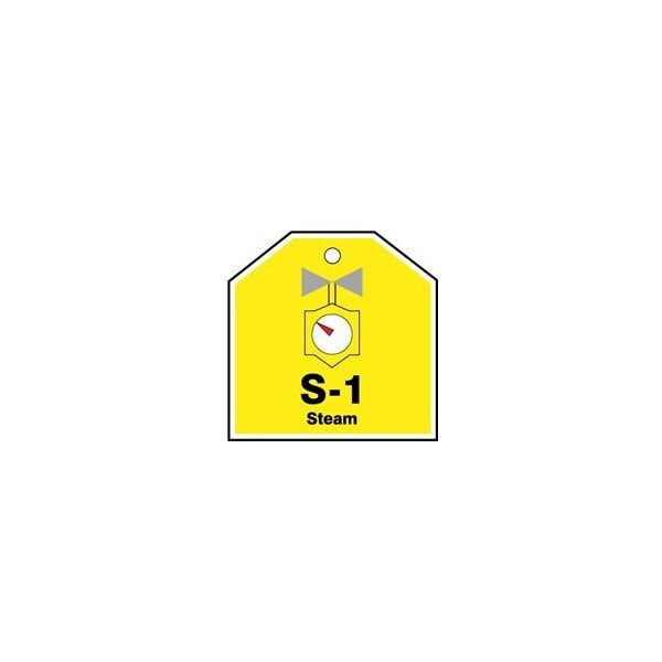 Accuform Caution, PF-Cardstock, 3-7/8 in Width, 1/4 in Height, , 5 PK - TDJ101VPM