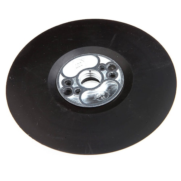Forney Backing Pad for Sanding Discs, 4-1/2 in x 5/8 in-11 - 72321