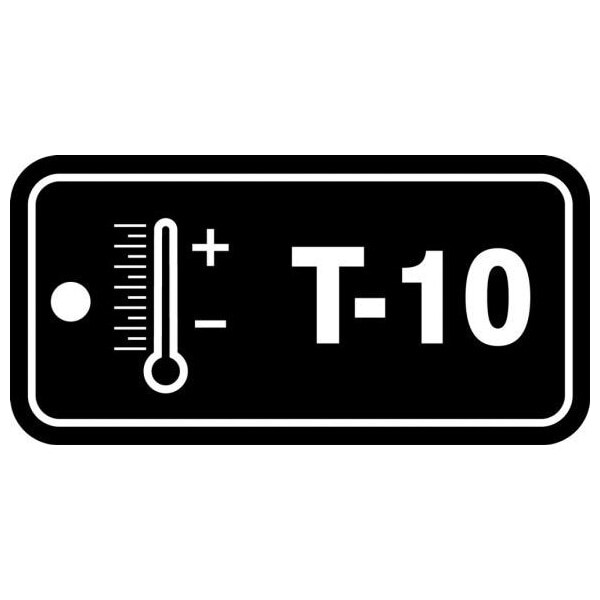 Accuform Energy Source ID Tag, T-10, 1.5inx3in, Plastic, 5PK - TDF810VPM