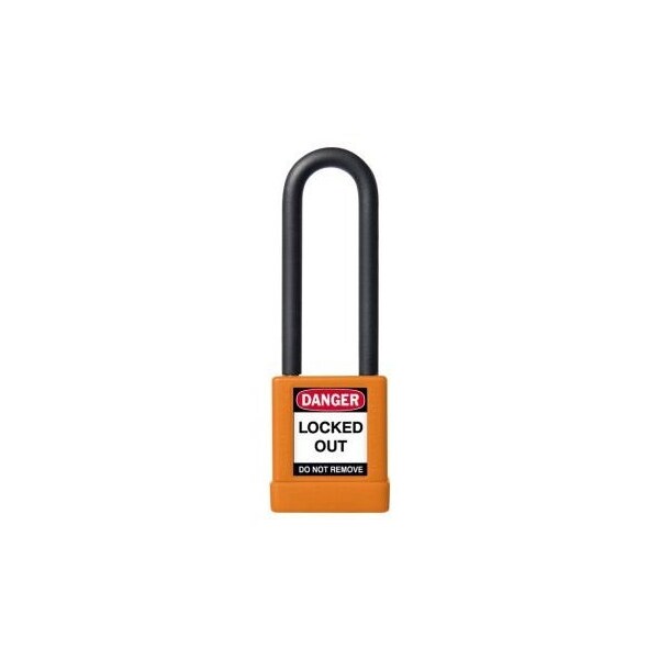 Accuform BRASS BODY PADLOCKS BODY HEIGHT 1 KDL442OR - KDL442OR