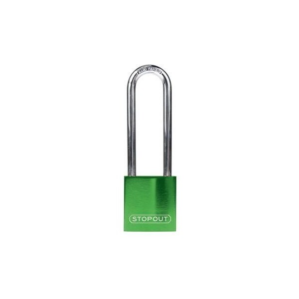 Accuform STOPOUT ANODIZED ALUMINUM KDL695GN - KDL695GN