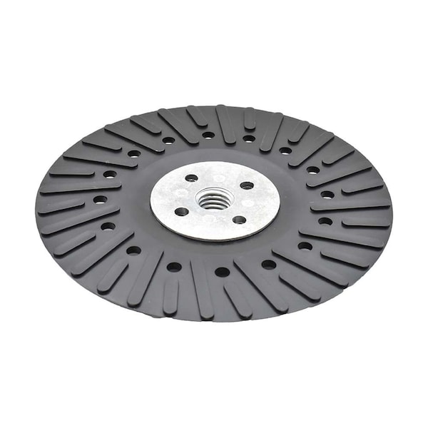 Superior Pads And Abrasives 5 Inch Angle Grinder Backing Pad for Resin Fiber Disc with 5/8 Inch-11 Locking Nut - BP50