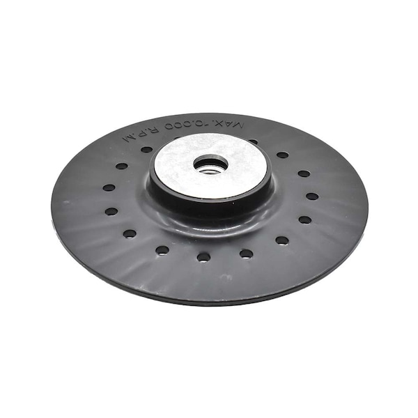 Superior Pads And Abrasives 5 Inch Angle Grinder Backing Pad for Resin Fiber Disc with 5/8 Inch-11 Locking Nut - BP50