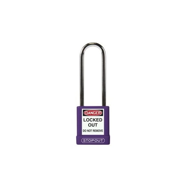 Accuform STOPOUT PLASTIC BODY ALUMINUM KDL893PR - KDL893PR