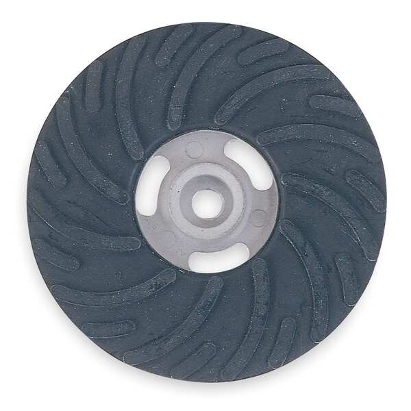 Norton Abrasives Fiber Dsc BU Pad, 5D, Arbor Hole - 63642543421
