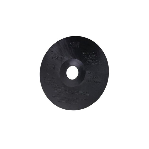 3M 3M Fibre Disc Backup Pad, 05637, 5 in x 7/8 in - 7000120462