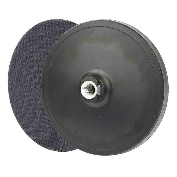 Superior Pads And Abrasives 7 Inch Hook & Loop Backing Pad for Polishing - 5/8 Inch-11 UNC - RSP50