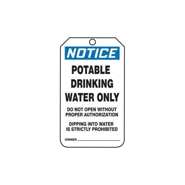 Accuform PF-Cardstock, 3-1/4 in Width, 1/4 in Height, , 25 PK - MNT246CTP