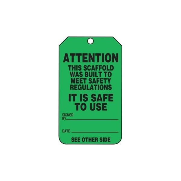 Accuform PF-Cardstock, 3-1/4 in Width, 1/4 in Height, , 5 PK - TRS328PTM