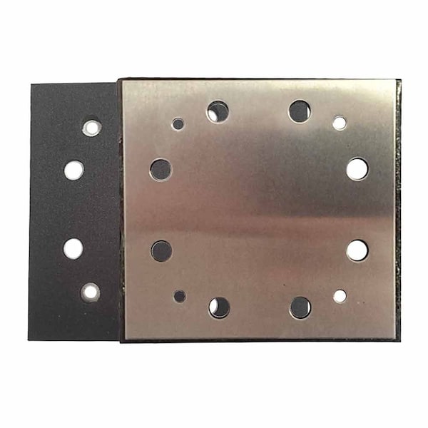 Superior Pads And Abrasives 1/4 Sheet PSA 8 Holes Stick On Square Sanding Pad Replaces Porter Cable OE No 135292 & 893667 - SPD16