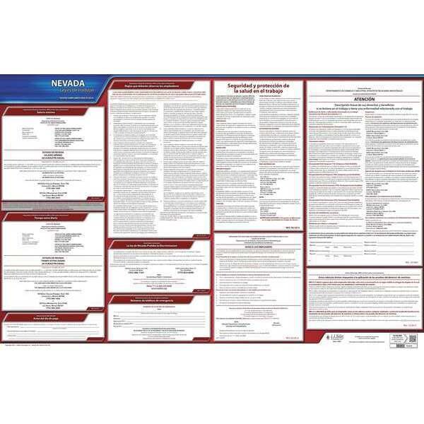 Jj Keller Labor Law Poster, State Labor Law, NV - 200-NV