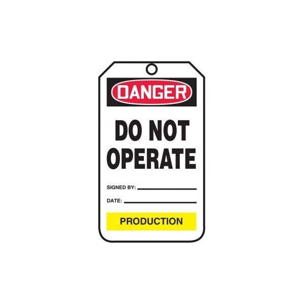 Accuform PF-Cardstock, 3-1/4 in Width, 1/4 in Height, , 5 PK - TPM232PTM