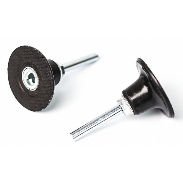 Cgw Abrasives Backup Pad, 4 dia.x1/4, Med Pad, T Roll on - 59736