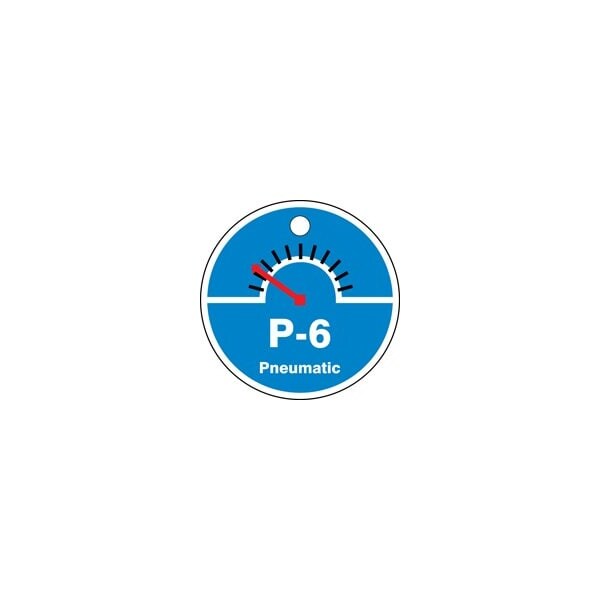 Accuform Caution, RP-Plastic, 3-1/4 in Width, 3/8 in Height, , 5 PK - TDK706VPM