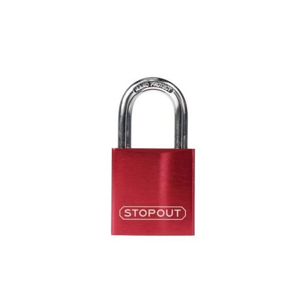 Accuform STOPOUT ANODIZED ALUMINUM KDL660RD - KDL660RD
